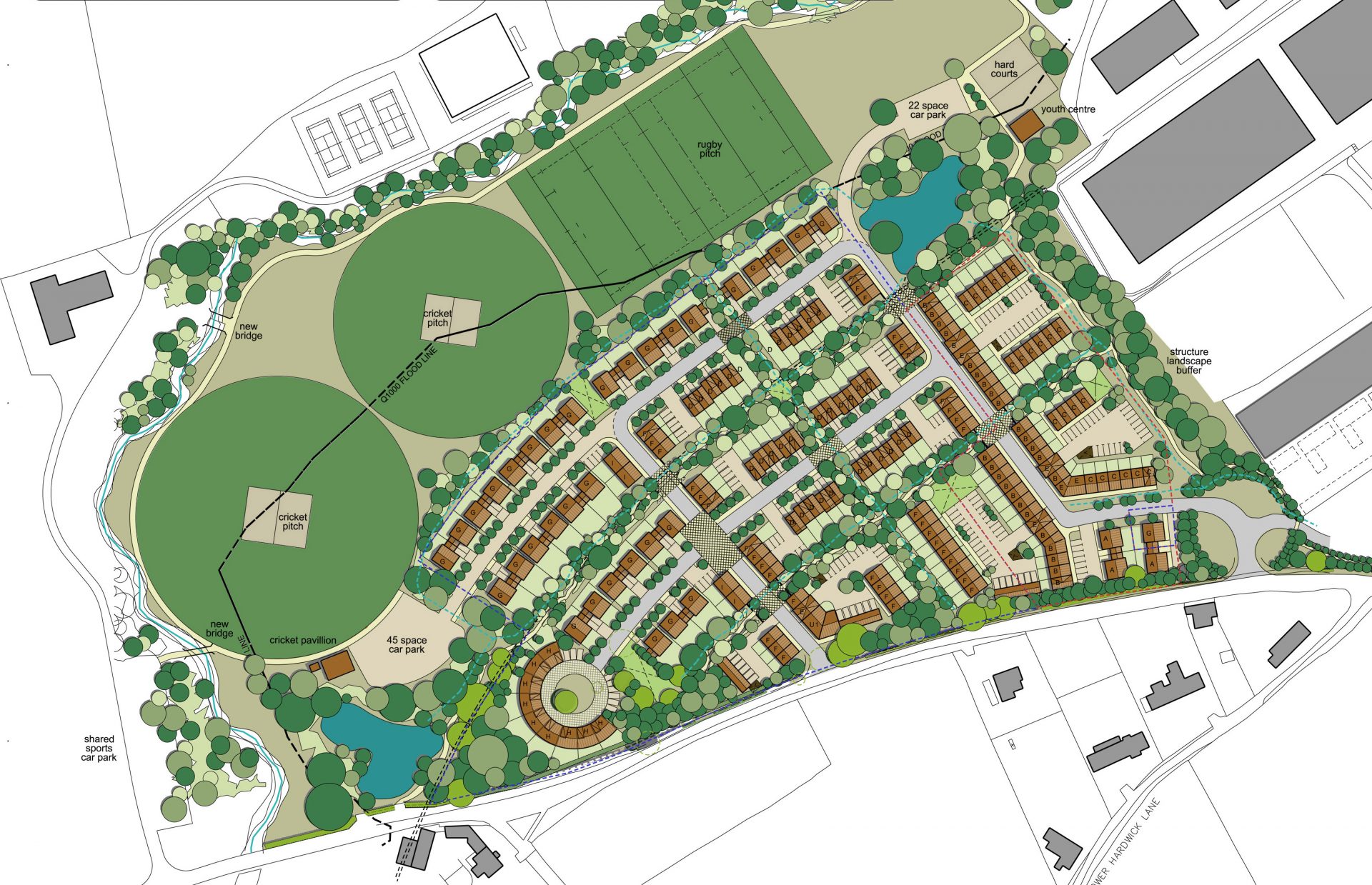Porthouse Farm Bromyard Residential Housing Live Work Masterplan