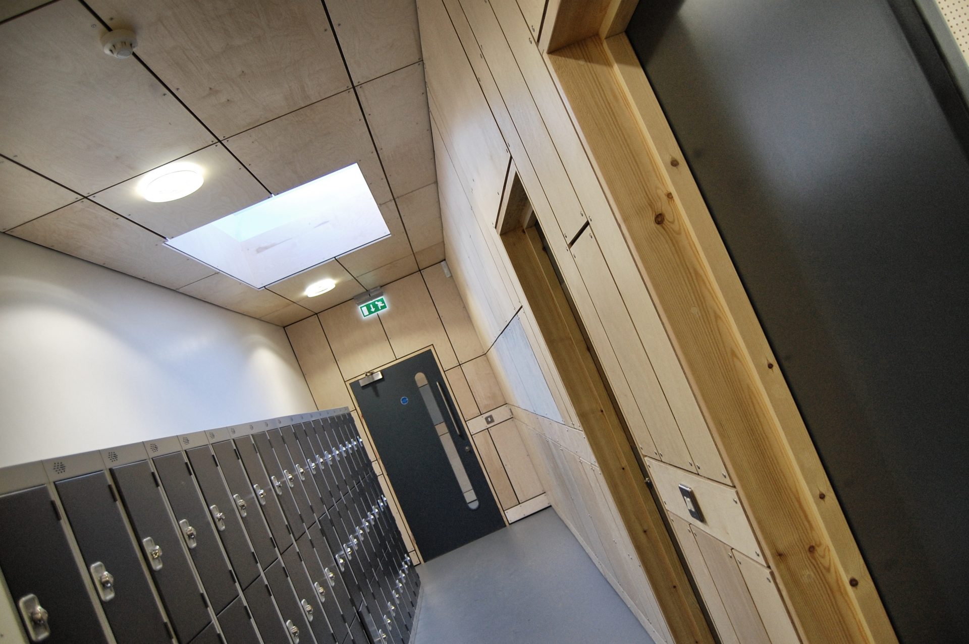 Holme Lacy Fast Track Classrooms Plywood Panels Lockers