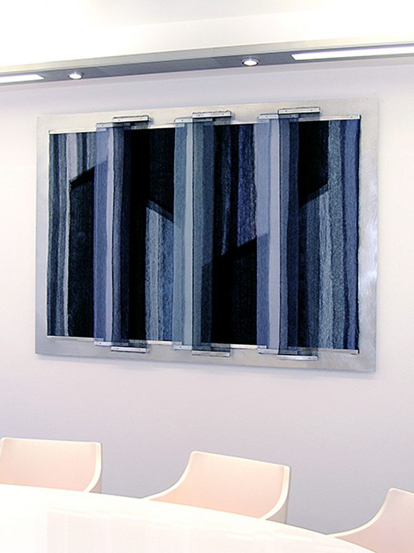 Reflections Gill Hewitt Studios Textile Wall Panel