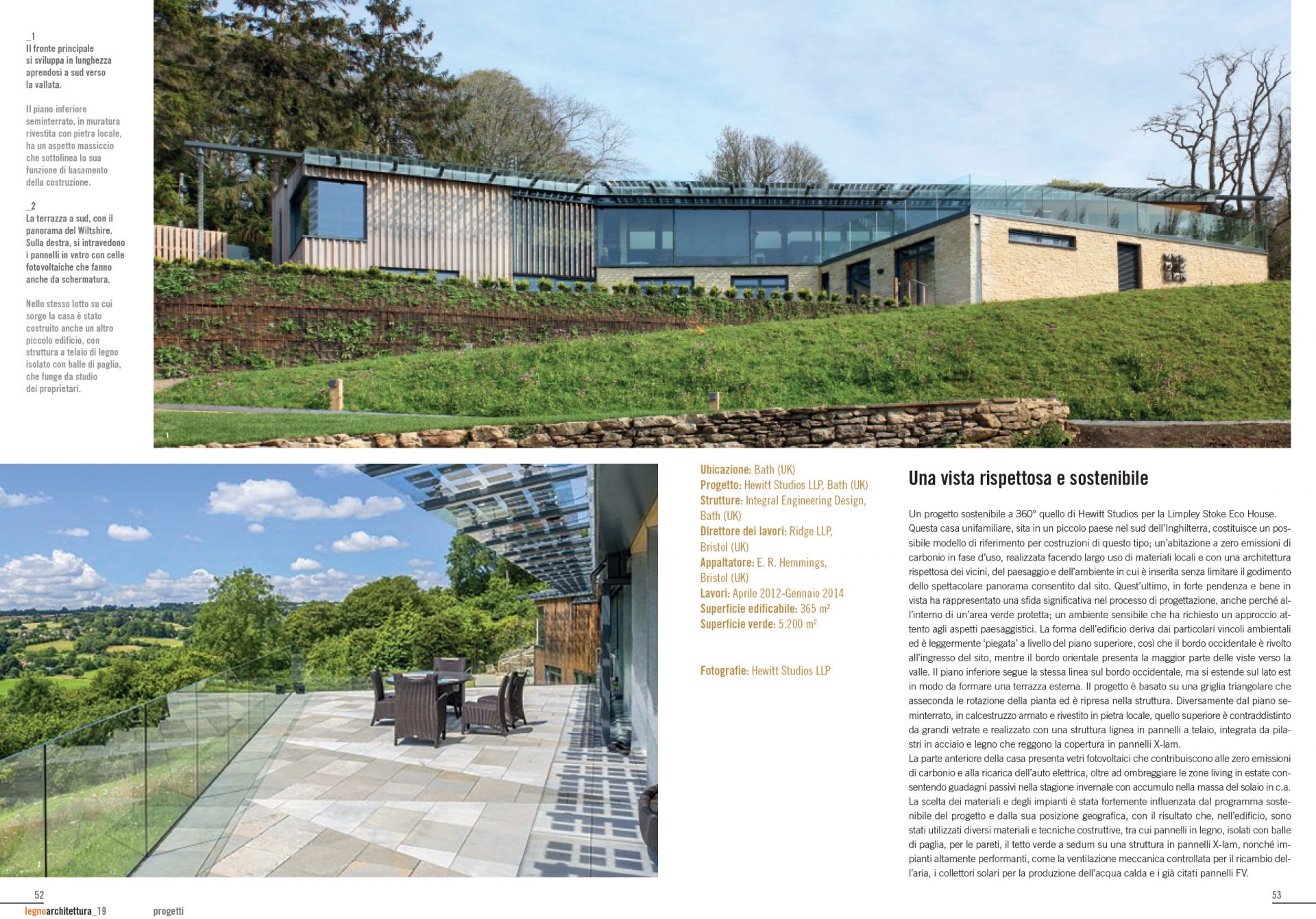 Legno Architettura Limpley Stoke Hewitt Studios