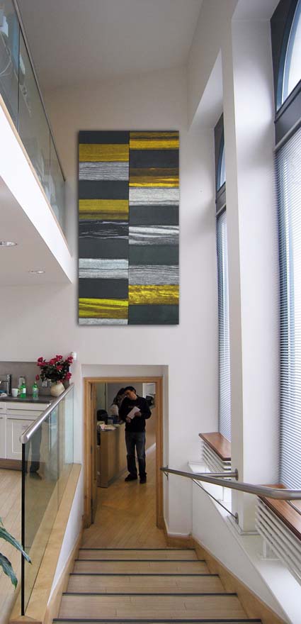Films @ 59 Wall Panel Gill Hewitt Studios Strata Acoustic Textile