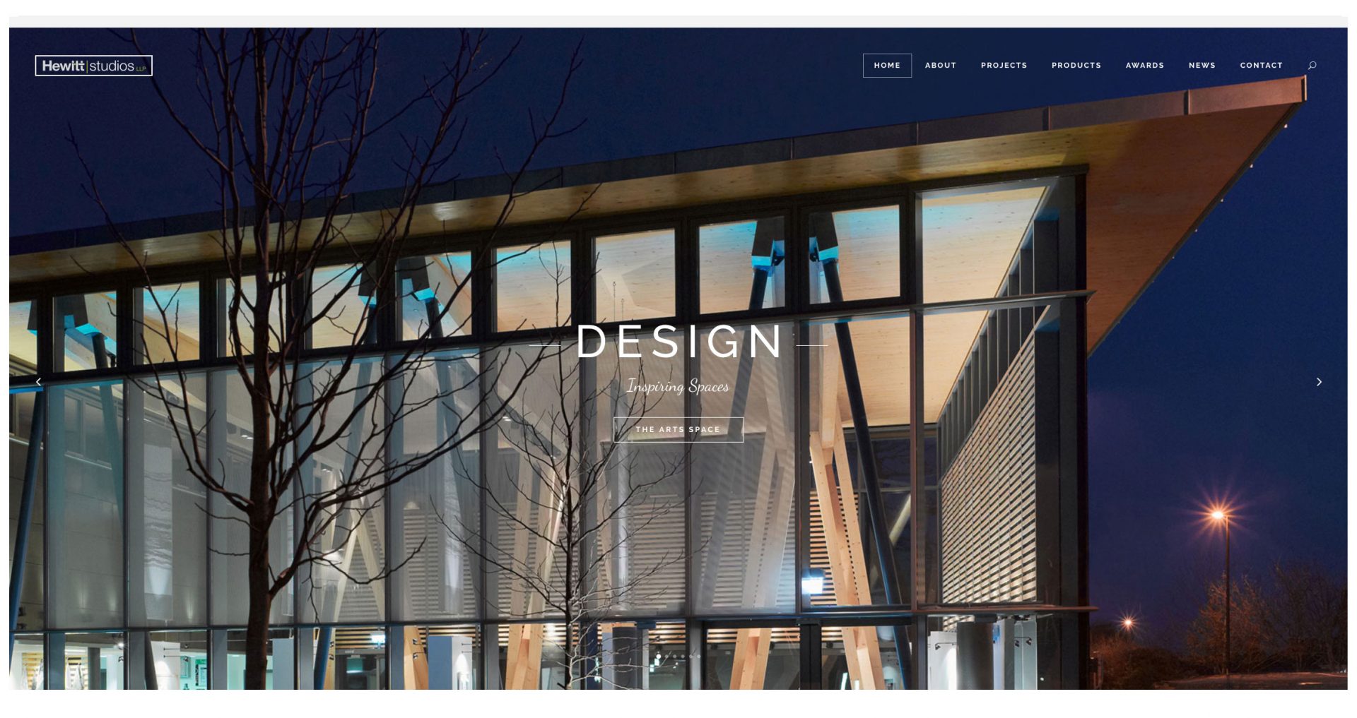 Hewitt Studios new website launch redesign