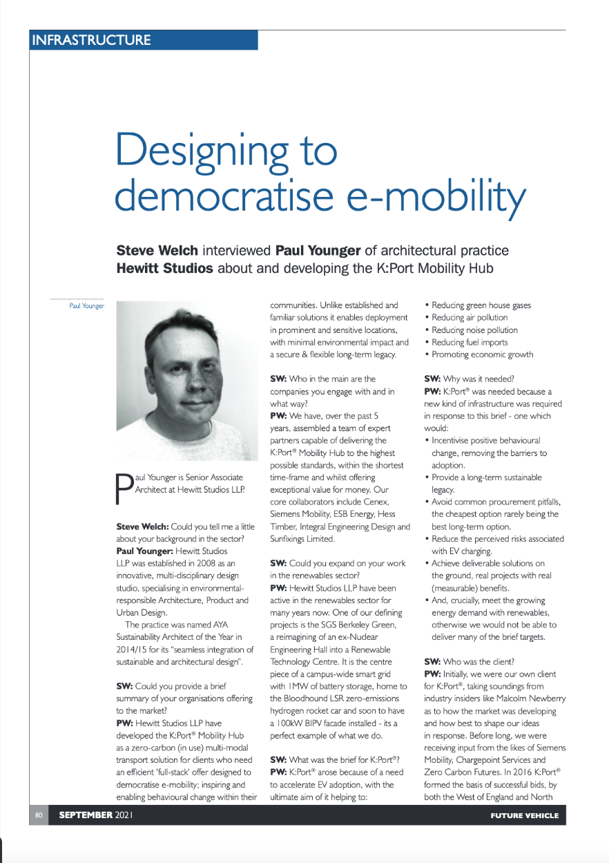 Cenex Mobility Hub Paul Younger Architect
