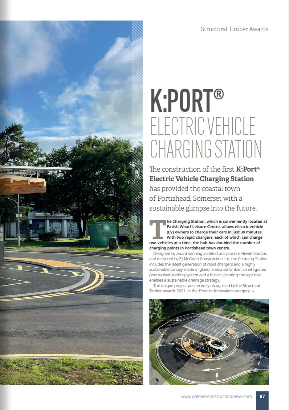 K:Port Portishead EV Charging Mobility Hub
